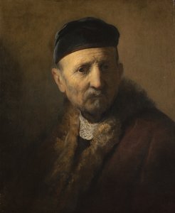 老人のトロニー、1630-1631 作： Rembrandt van Rijn